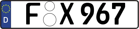 F-X967