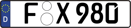 F-X980