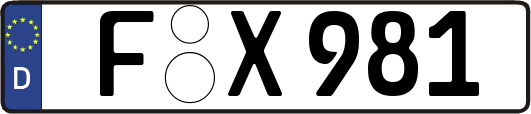 F-X981