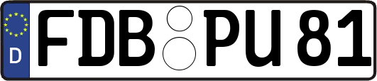 FDB-PU81