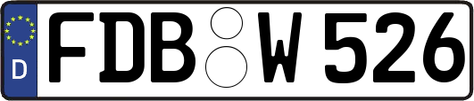 FDB-W526