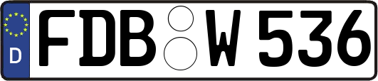 FDB-W536