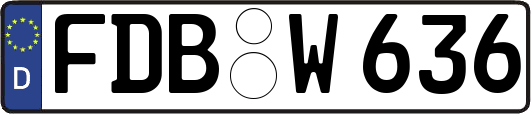 FDB-W636