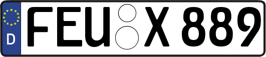 FEU-X889