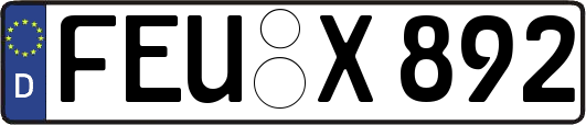 FEU-X892