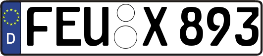 FEU-X893