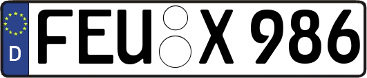 FEU-X986