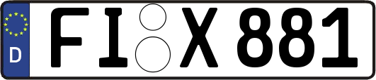 FI-X881
