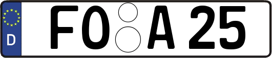 FO-A25