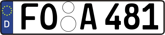 FO-A481
