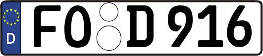 FO-D916