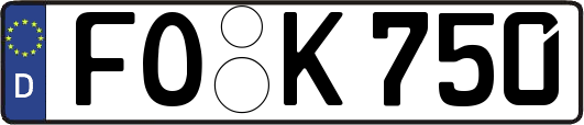 FO-K750