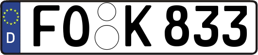 FO-K833