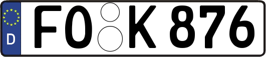 FO-K876