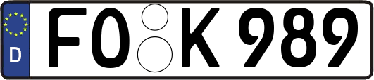 FO-K989