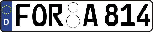FOR-A814