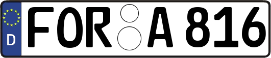 FOR-A816