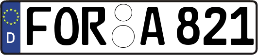 FOR-A821
