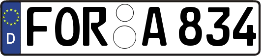 FOR-A834