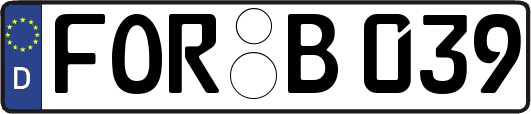 FOR-B039