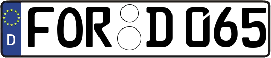 FOR-D065