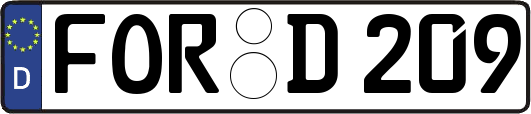 FOR-D209