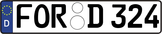 FOR-D324