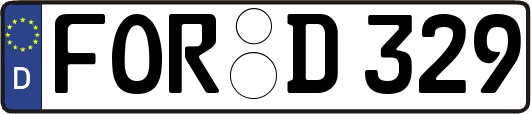 FOR-D329