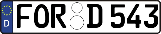 FOR-D543