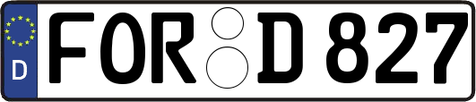 FOR-D827
