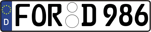 FOR-D986