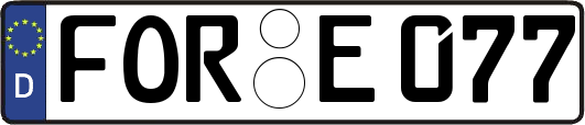 FOR-E077