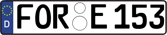 FOR-E153