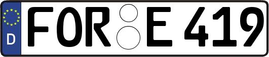 FOR-E419