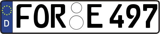 FOR-E497