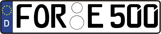 FOR-E500