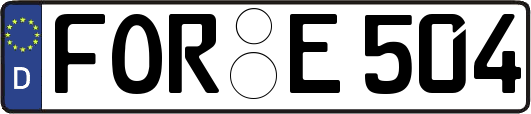 FOR-E504