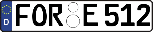 FOR-E512
