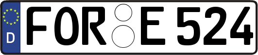 FOR-E524