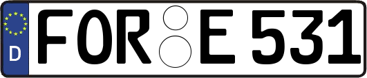 FOR-E531