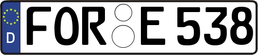 FOR-E538