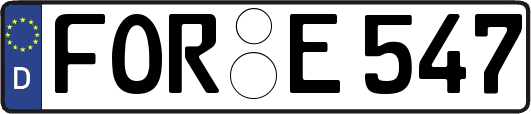 FOR-E547