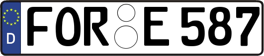 FOR-E587