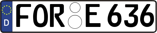 FOR-E636