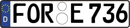 FOR-E736