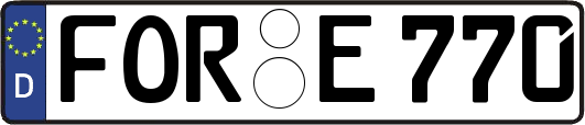FOR-E770