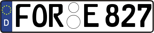 FOR-E827