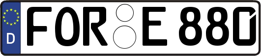 FOR-E880