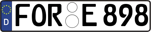 FOR-E898