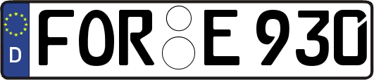 FOR-E930